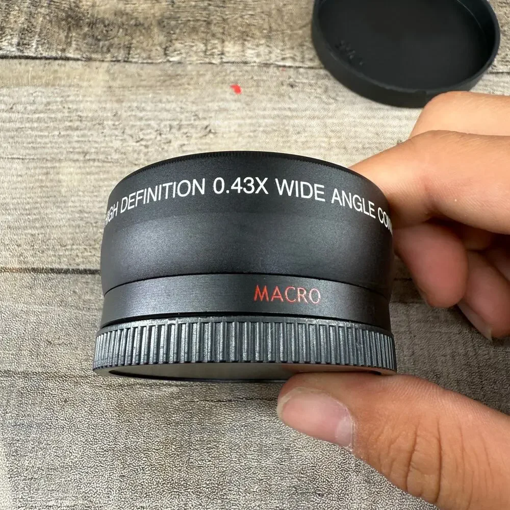 Vivitar Lens Mc Af High Definition 0.43x Wide Angle Converter w/ Macro Japan